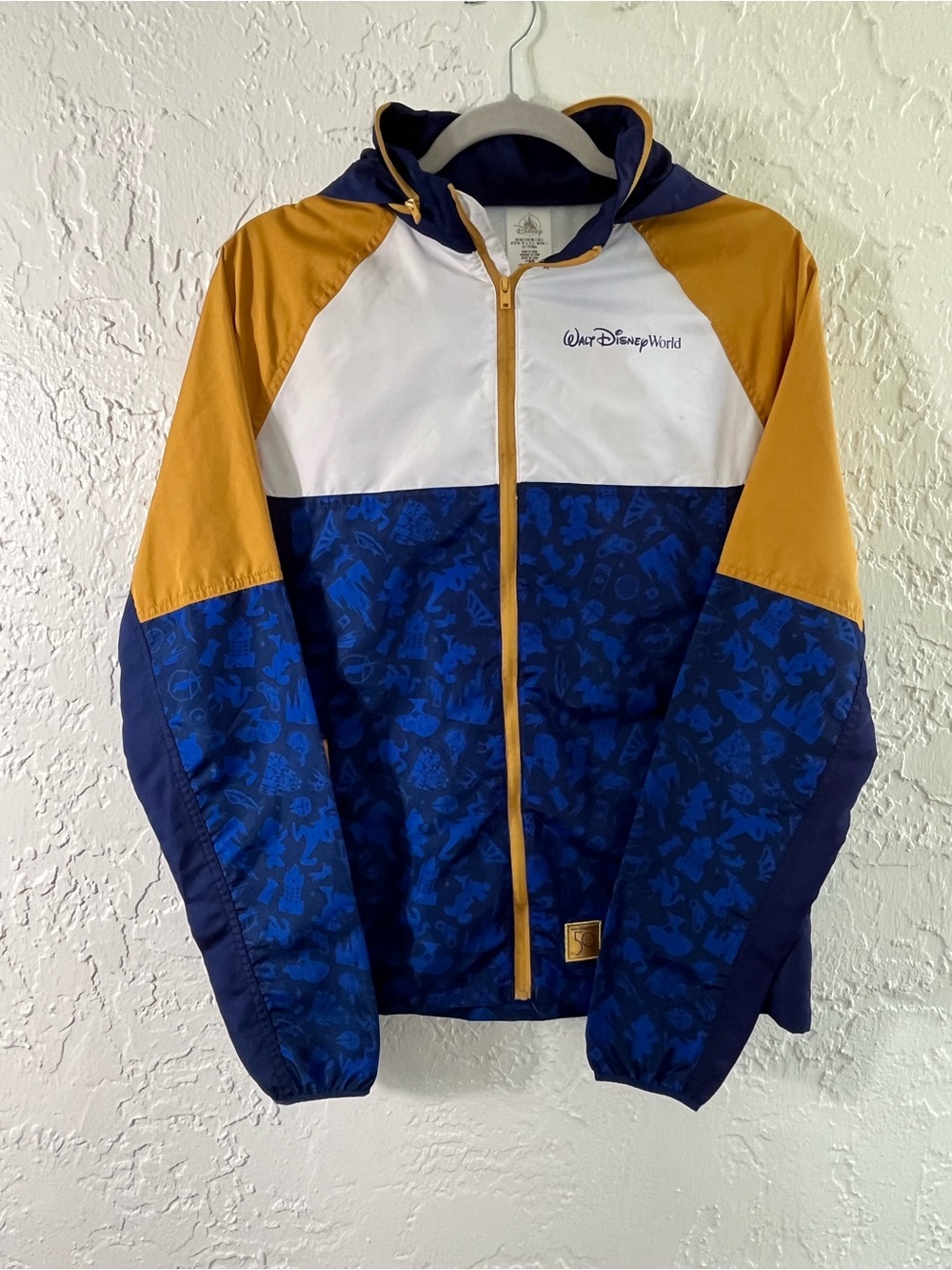 Disney Parks 50th Anniversary Windbreaker Jacket S